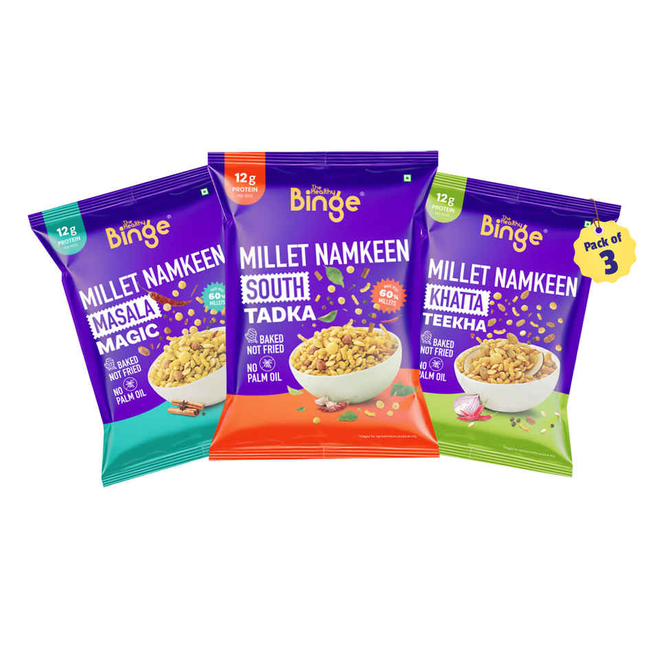 The Healthy Binge Millet Namkeen