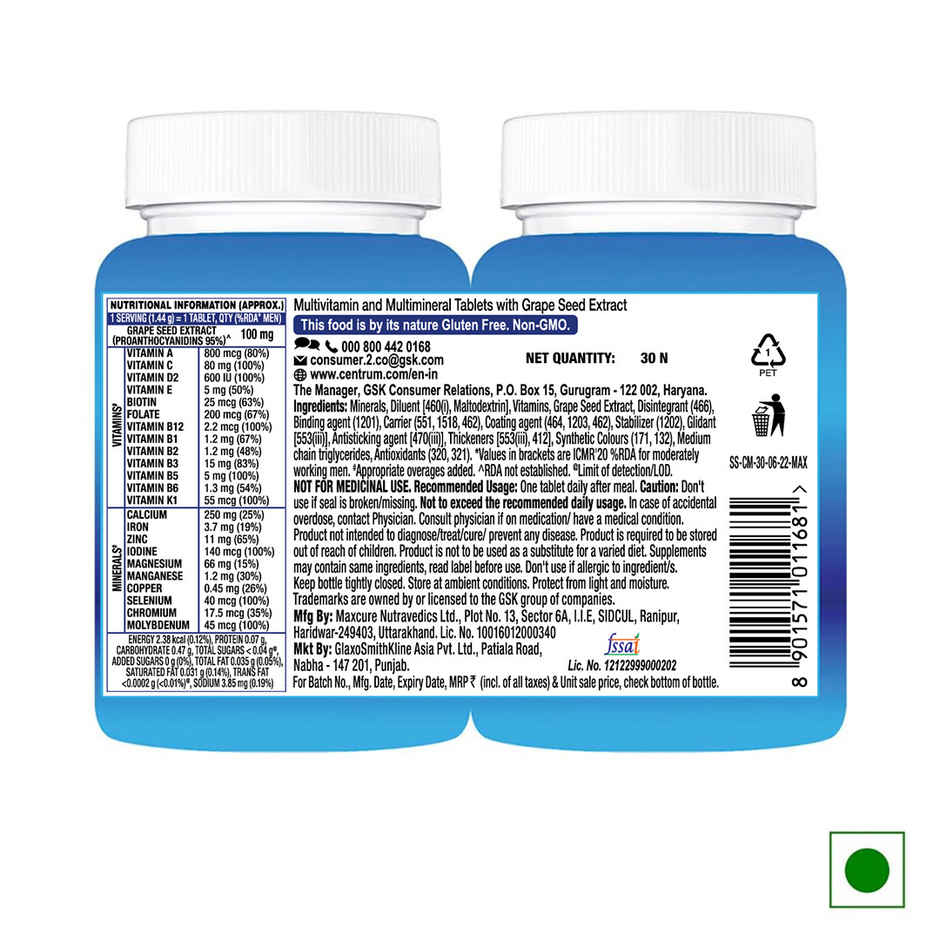 Centrum Multivitamin & Omega-3 Wellness Gift Box for Men