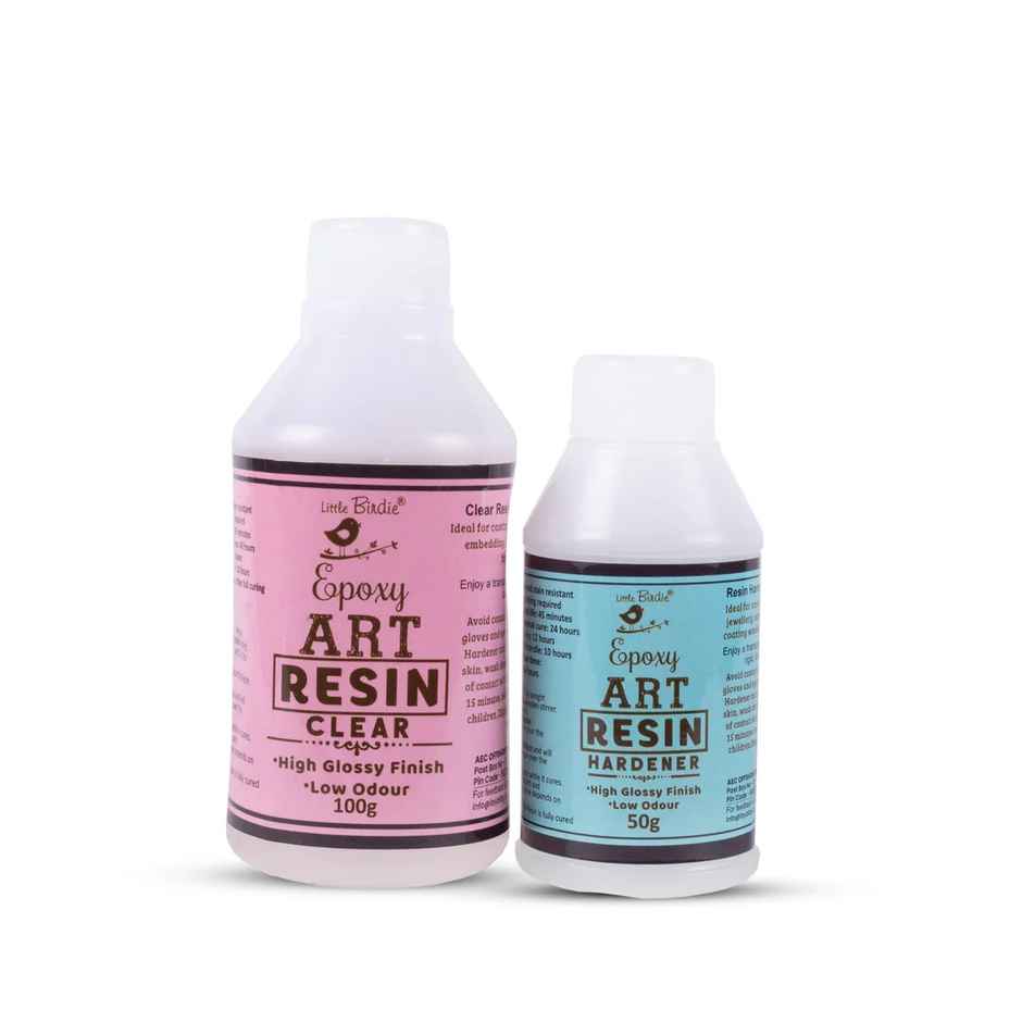 Itsy Bitsy Epoxy Art Resin and Hardener Transperant 150g Bottle Lb