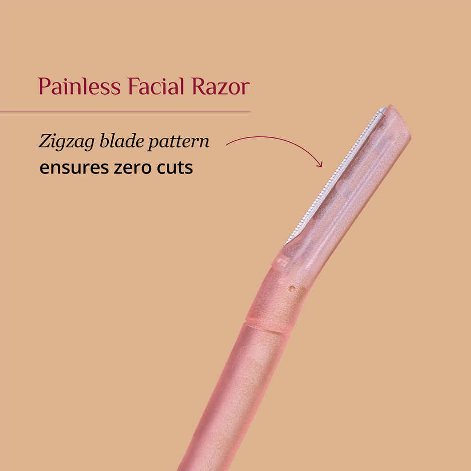 Carmesi Facial Shaving Kit | 3 Reusable Face Razors | 1 Pre Shave Facial Shaving Balm