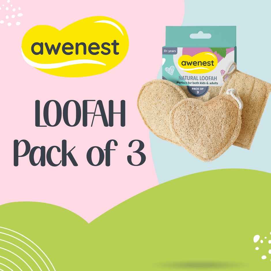 Awenest Natural Exfoliating Loofah