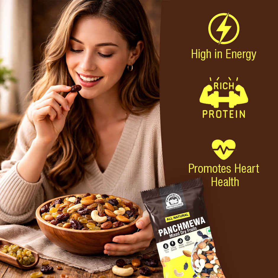 Wonderland Foods Panchmeva Dry Fruits Mix