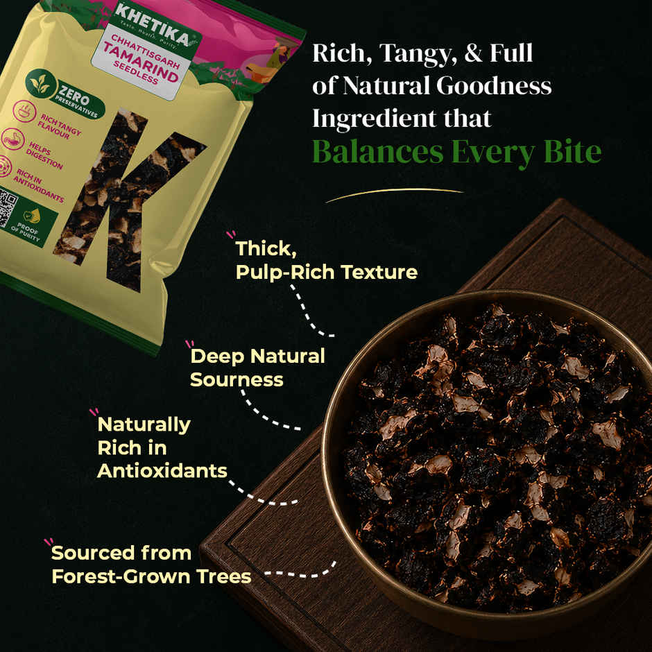 Khetika Premium Tamarind | Imli