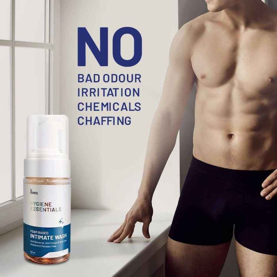Foaming Intimate Wash for Men | Anti-Bacterial | Anti Odour | Anti Itch | pH Balanced