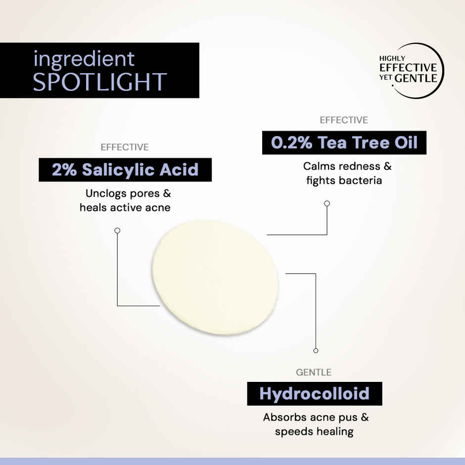 Deconstruct Pimple Patch for Face 0.5% Salicylic Acid & Hydrocolloid Pimple Patch