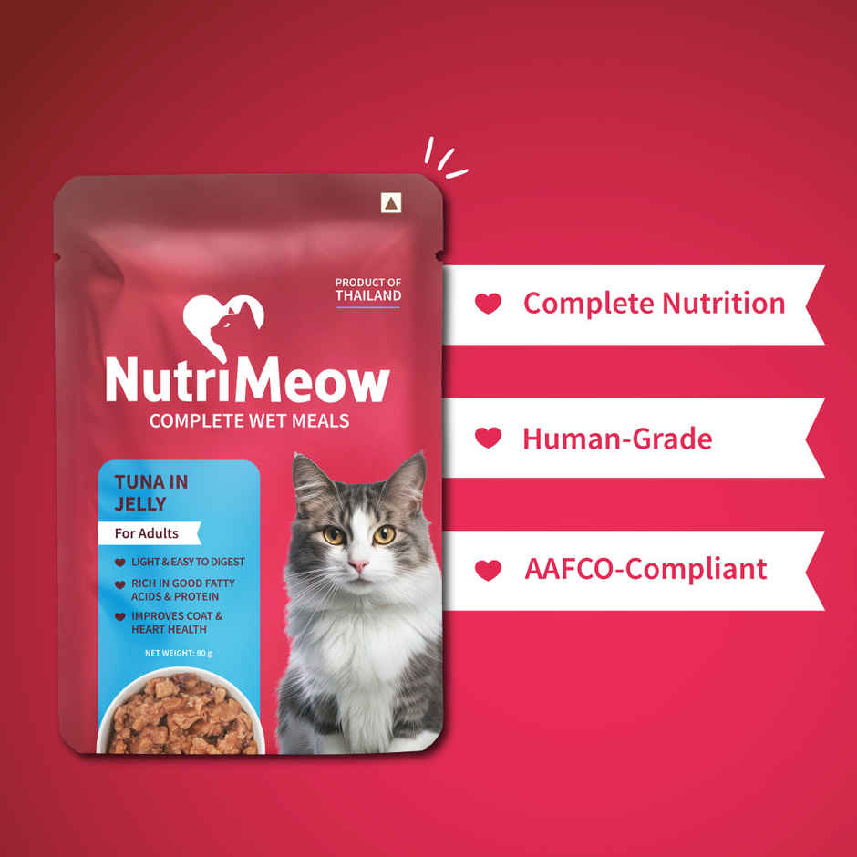 NutriMeow Tuna In Jelly Adult Cat Wet Food