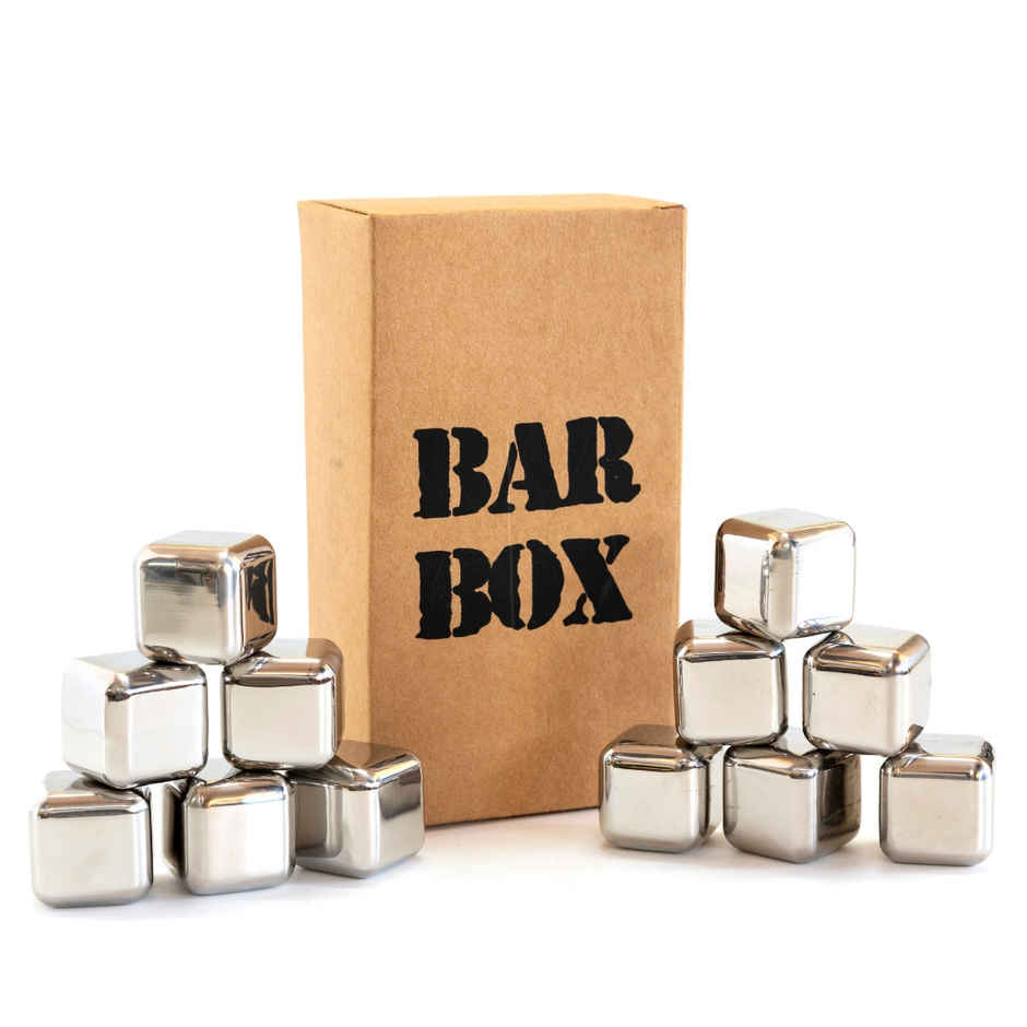 Bar Box Ice Cubes Chilling Whiskey Stones For Your Favorite Beverage Ideal For Whiskey | Pack of 12