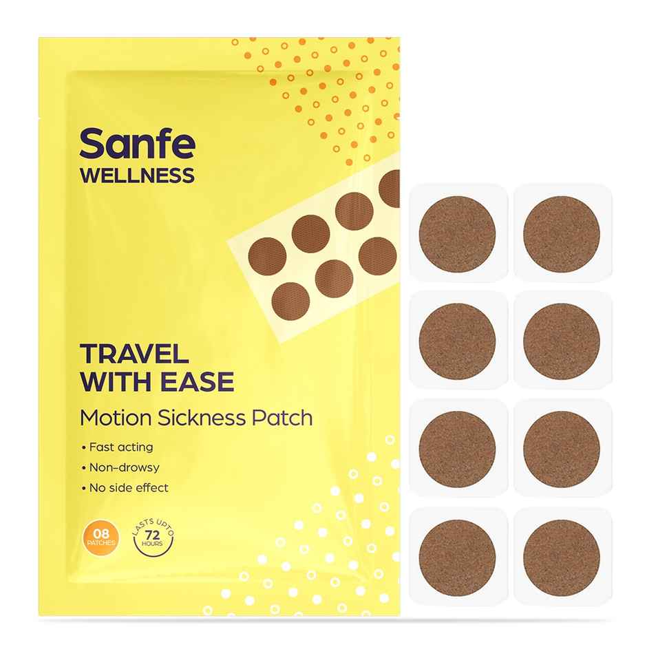 Sanfe Motion Sickness Patch 8 patches