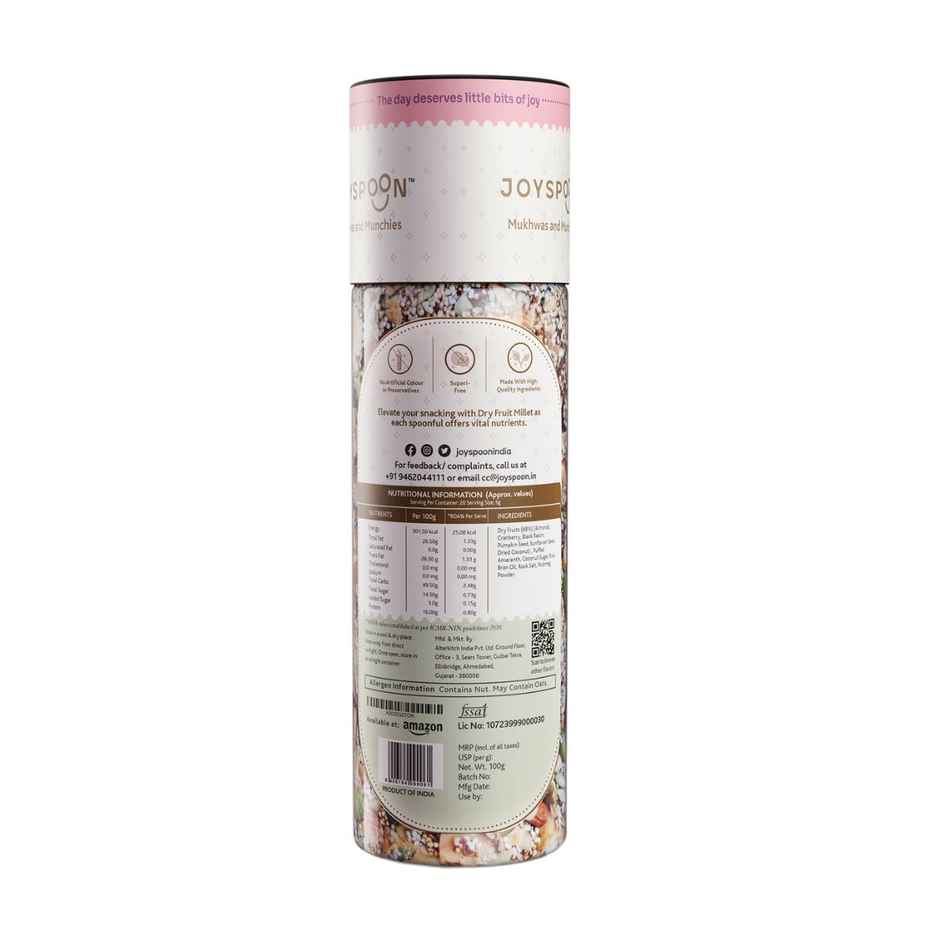 Joyspoon Dryfruit Millet Mukhwas