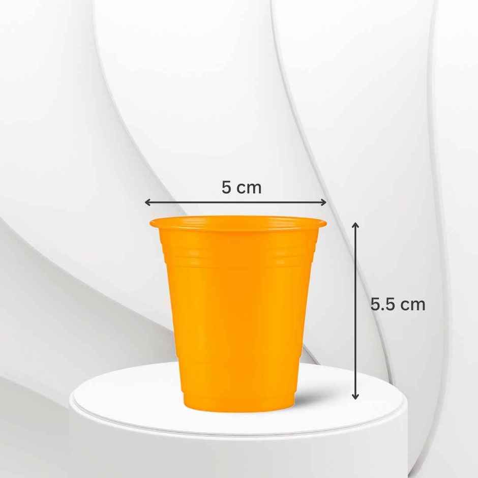 Premium Reusable Party Shot Glasses | Multicolour | Easysip