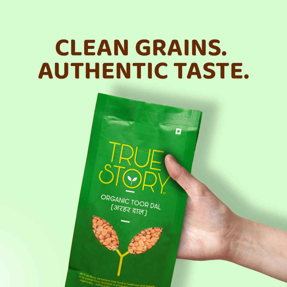 True Story Organic Toor Dal/ Arhar Dal