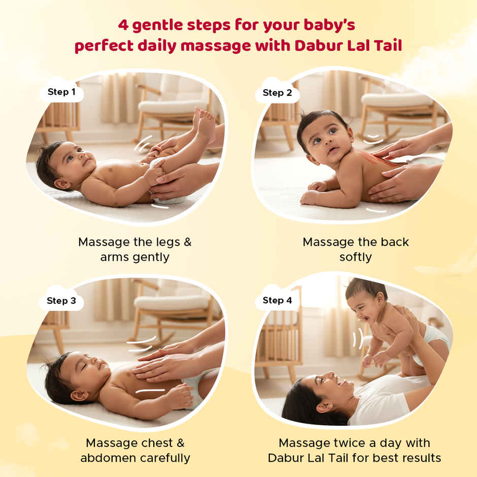 Dabur Lal Tail - Ayurvedic Baby Oil