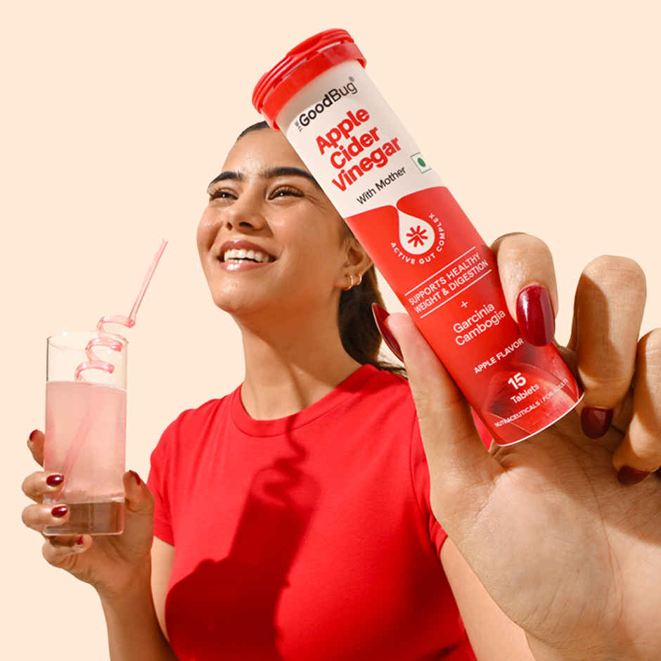 The Good Bug Apple Cider Vinegar Effervescent | For Weight Management & Digestive Support