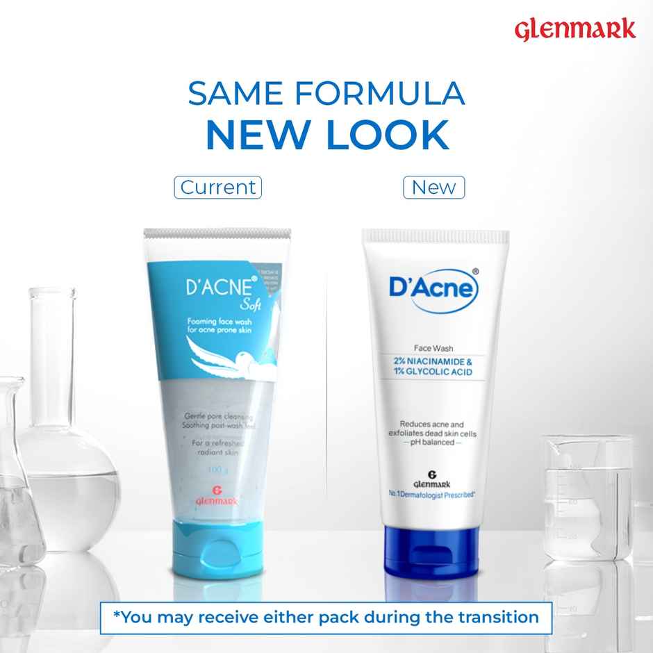 D'Acne Soft Face Wash Unclogs Pores And Prevents Pimples