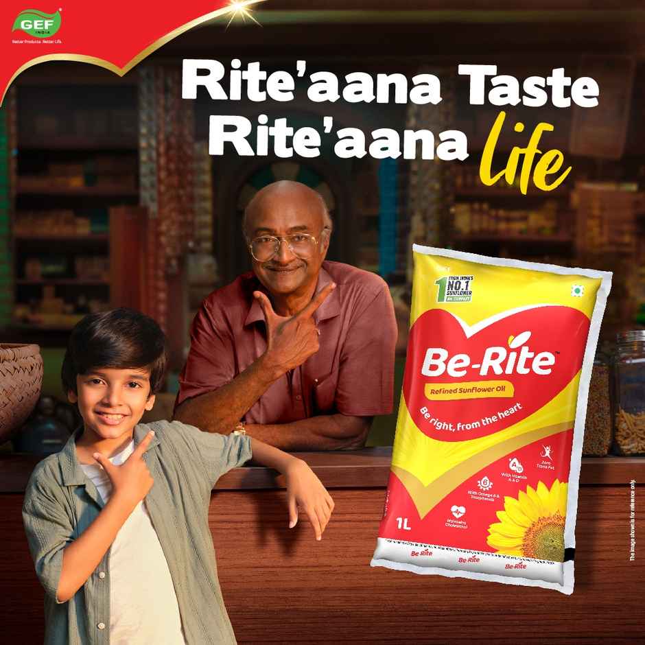 Be-Rite Refined Sunflower Oil 1 L