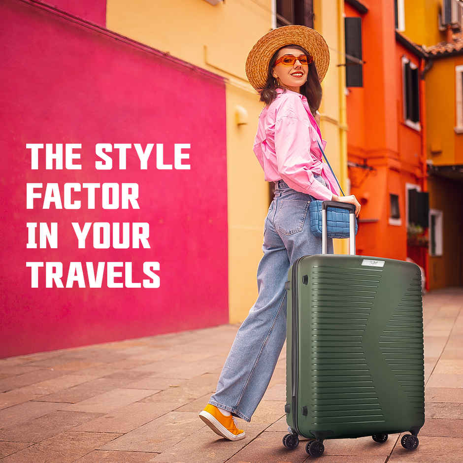 Skybags Beat-Pro Set | Green - 55 + 66 + 76 L