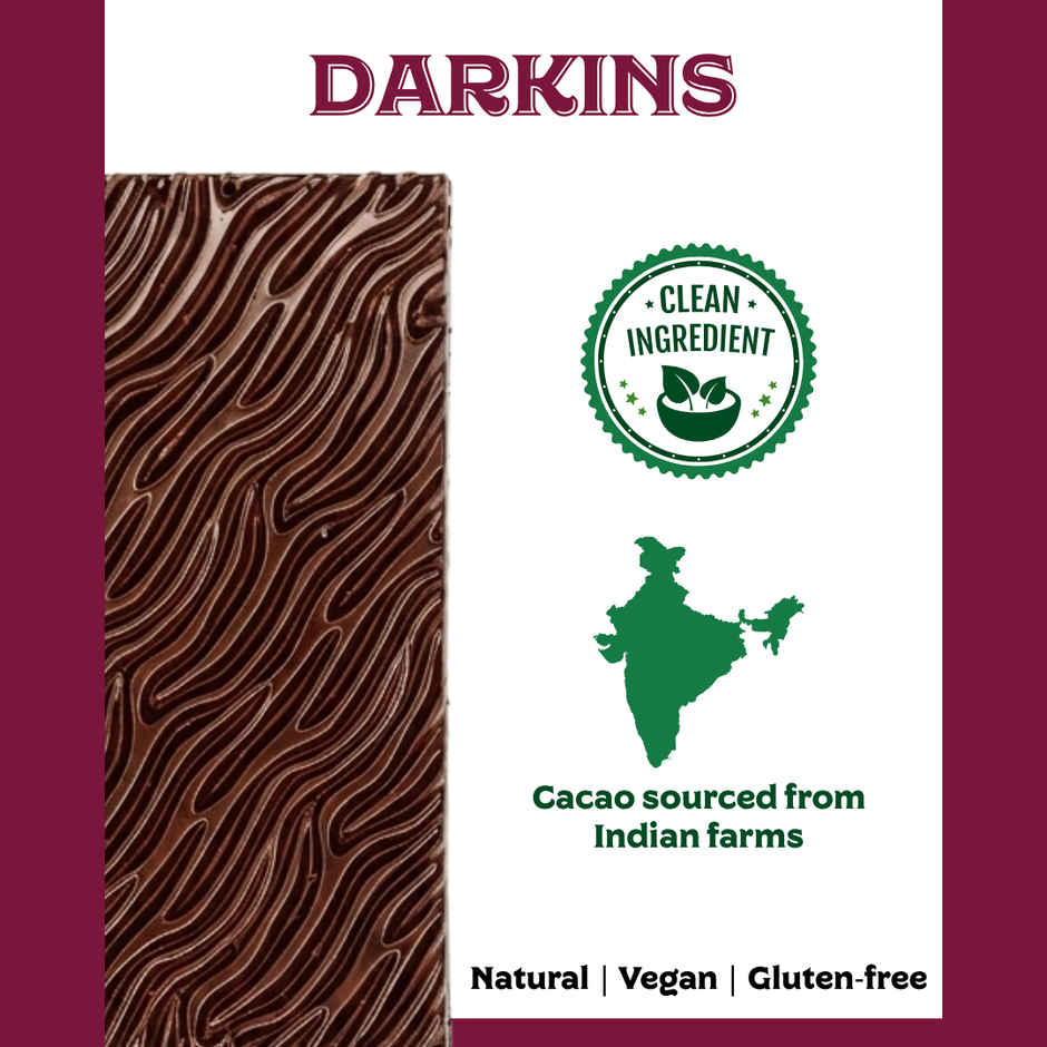 Darkins 70% Single Origin Dark Chocolate