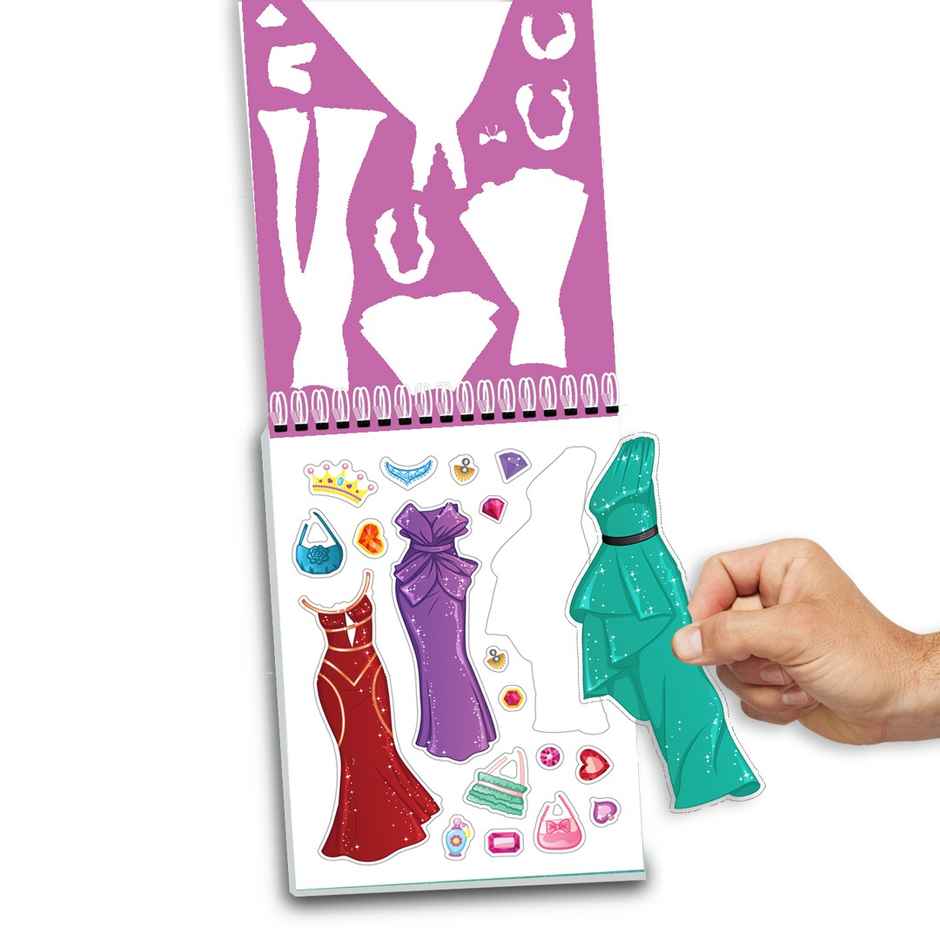 Style Studio Fashion Sketch Activity Book | Sticker Sheets, Stencil Sheets & Sketch Pages