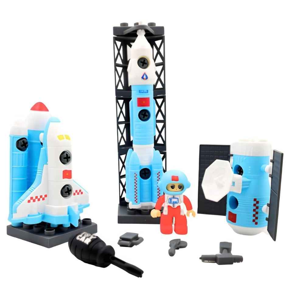 Toyshine DIY Rocket Space Shuttle STEM Toys for Kids