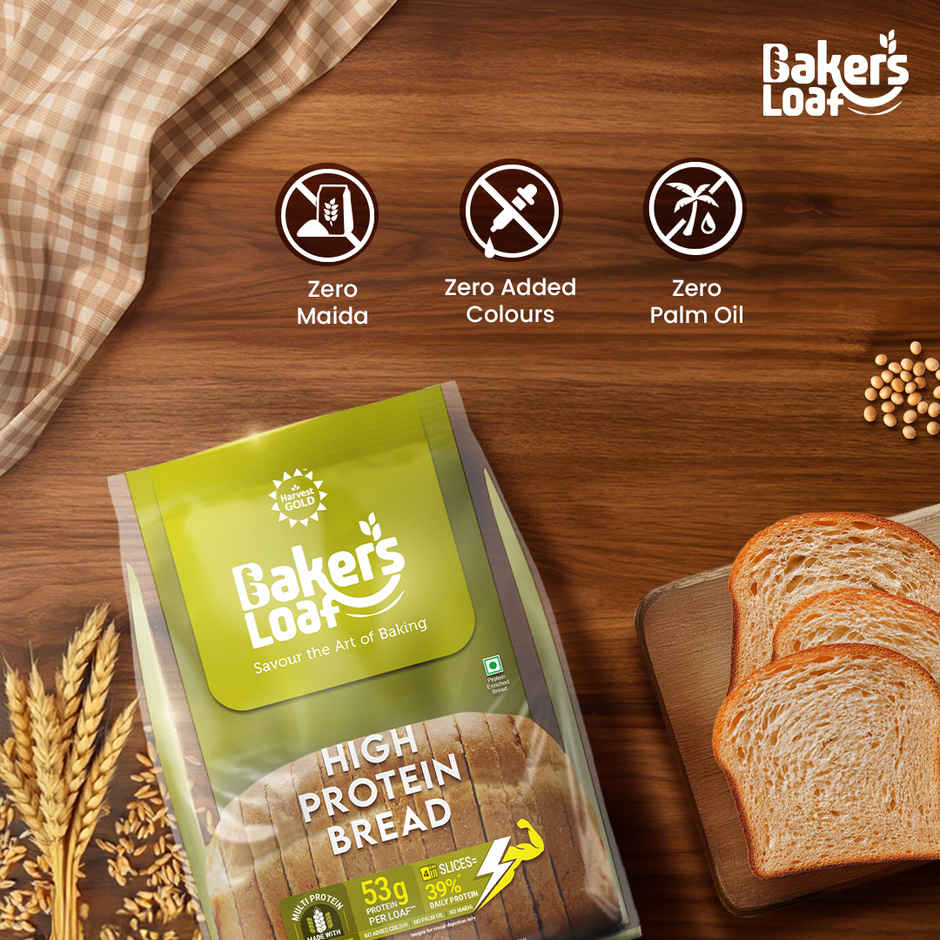 Baker's Loaf Harvest Gold - High Protein Bread