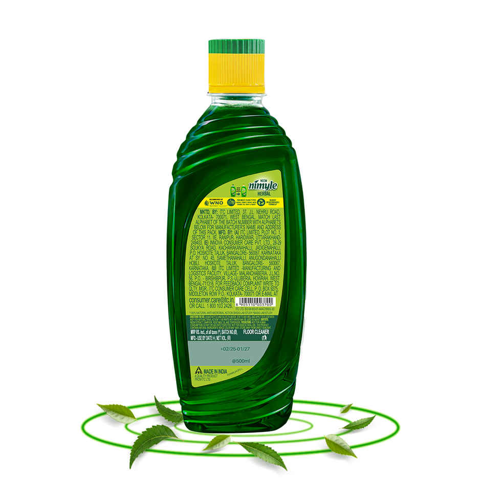 Nimyle Herbal Floor Cleaner | 99.9% Anti-Bacterial | Kid & Pet Safe