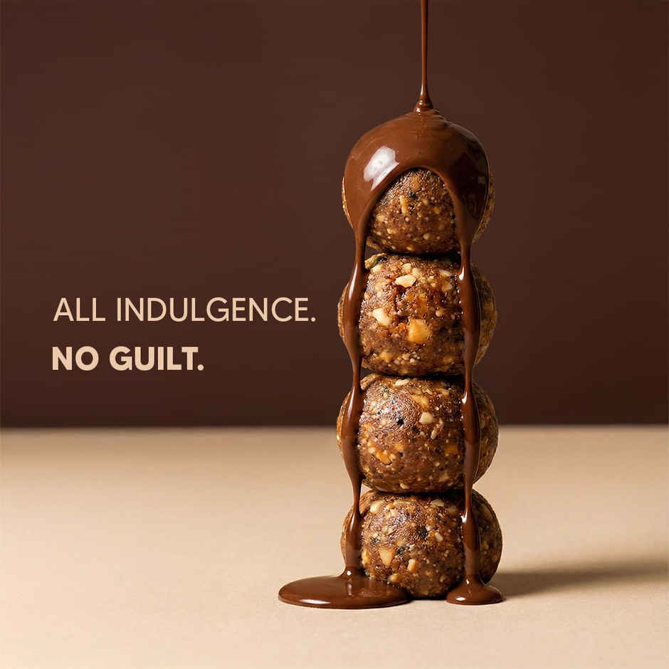 Eat Better Co Orange & Chocolate Laddoos | No Added Sugar | High Protein, Truly Natural