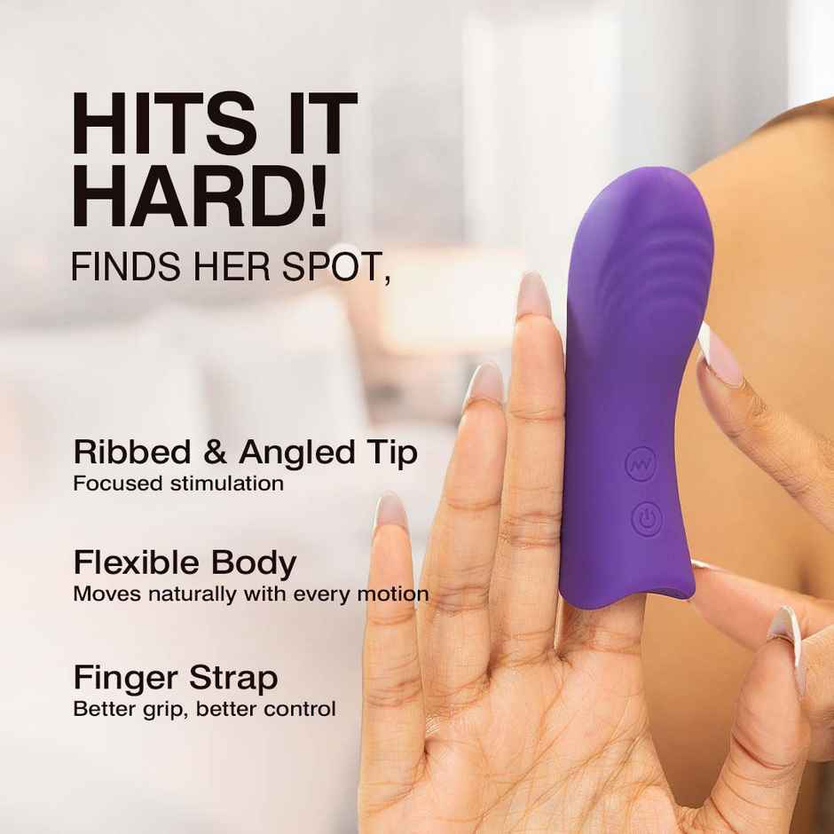 Skore Teaser Finger Vibrator | Rechargeable | Waterproof
