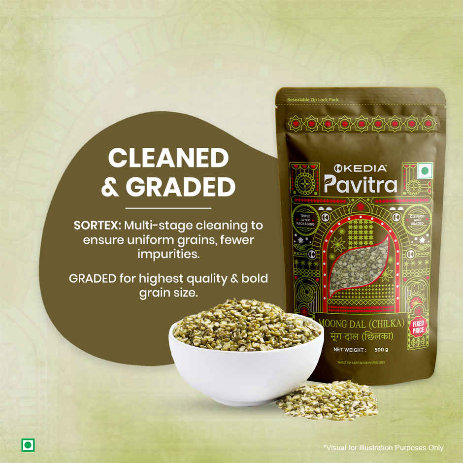Kedia Pavitra Moong Dal Chilka