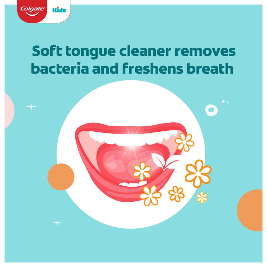 Colgate Kids 5+ years Minion Toothbrush Extra Soft with Tongue Cleaner