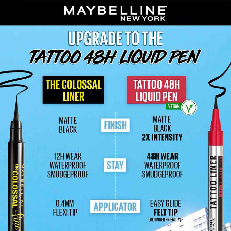 Maybelline The Colossal Pen Liner, Black