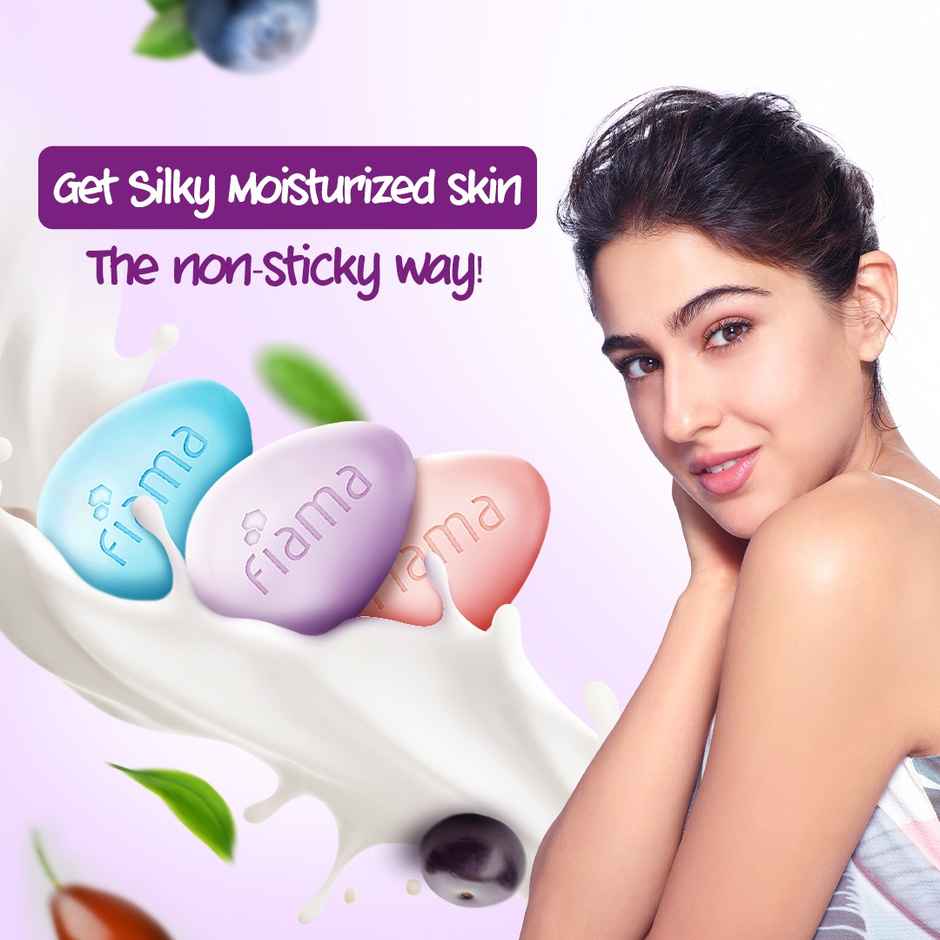 Fiama Moisturizing Soap Bars Celebration Pack Japanese Hokkaido Milk & Berries