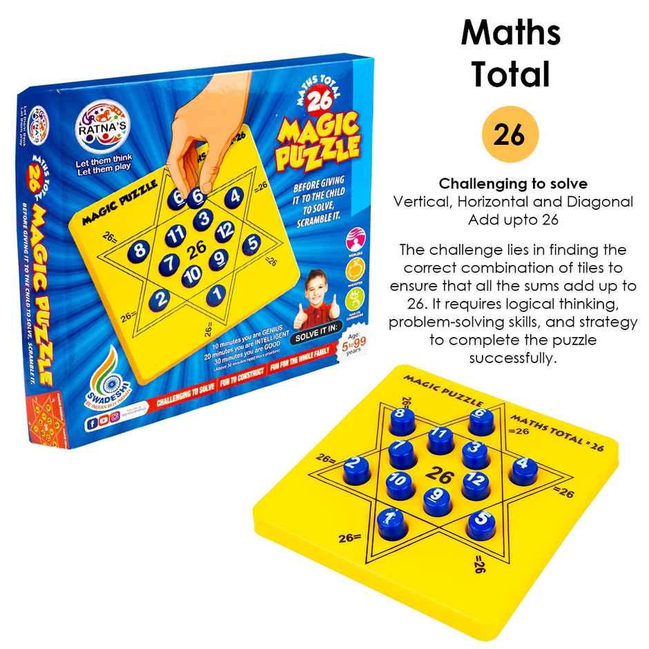 Ratna's Magic Puzzle - 26 | Assorted