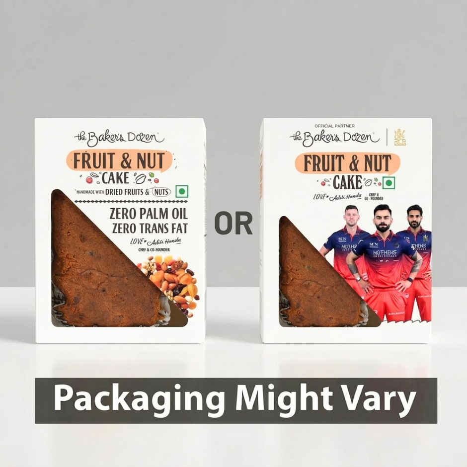 The Baker's Dozen Fruit & Nut Cake |Fruit Cake |Eggless Cake | Tea Cake | Zero Palm Oil