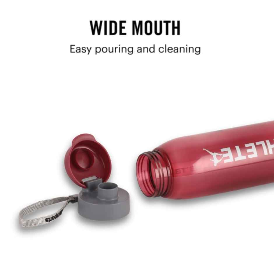 Cello Athlete Bottle With Flip Top Lid | 800 ml | Set of 4 | Colour May Vary
