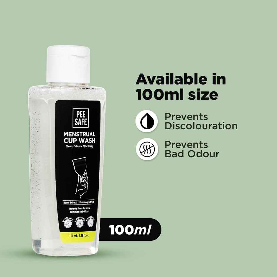 Pee Safe Menstrual Cup Wash