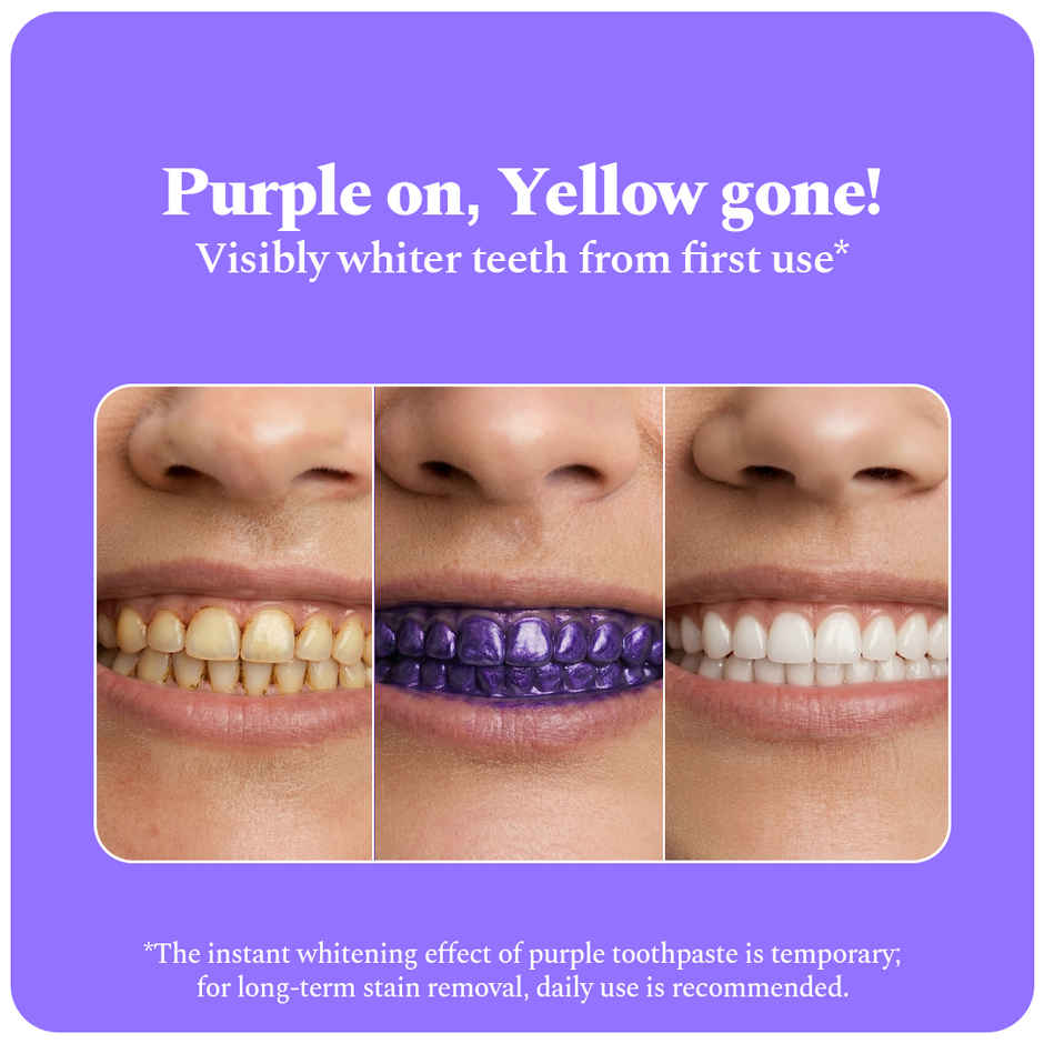 Perfora Purple Magic Whitening Toothpaste
