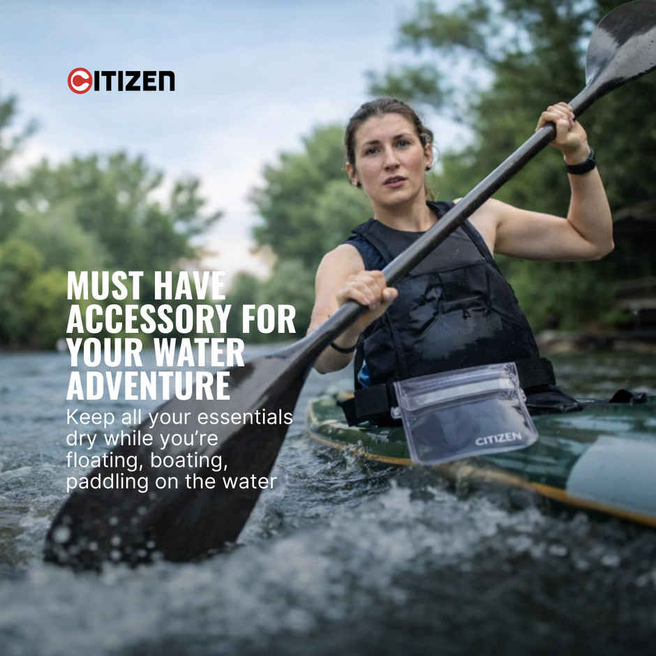 Citizen Waterproof Pouch with Adjustable Strap
