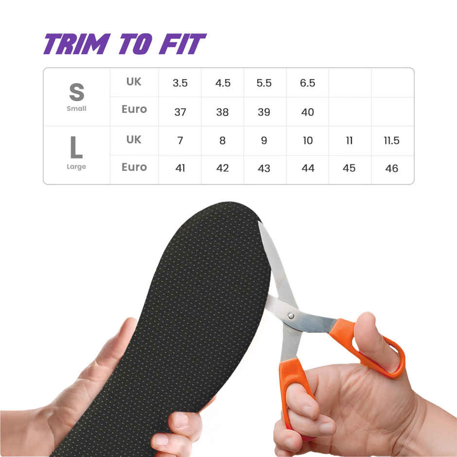 Sneakare Cloudsole Memory Foam Insoles Small | UK3.5 - UK6.5