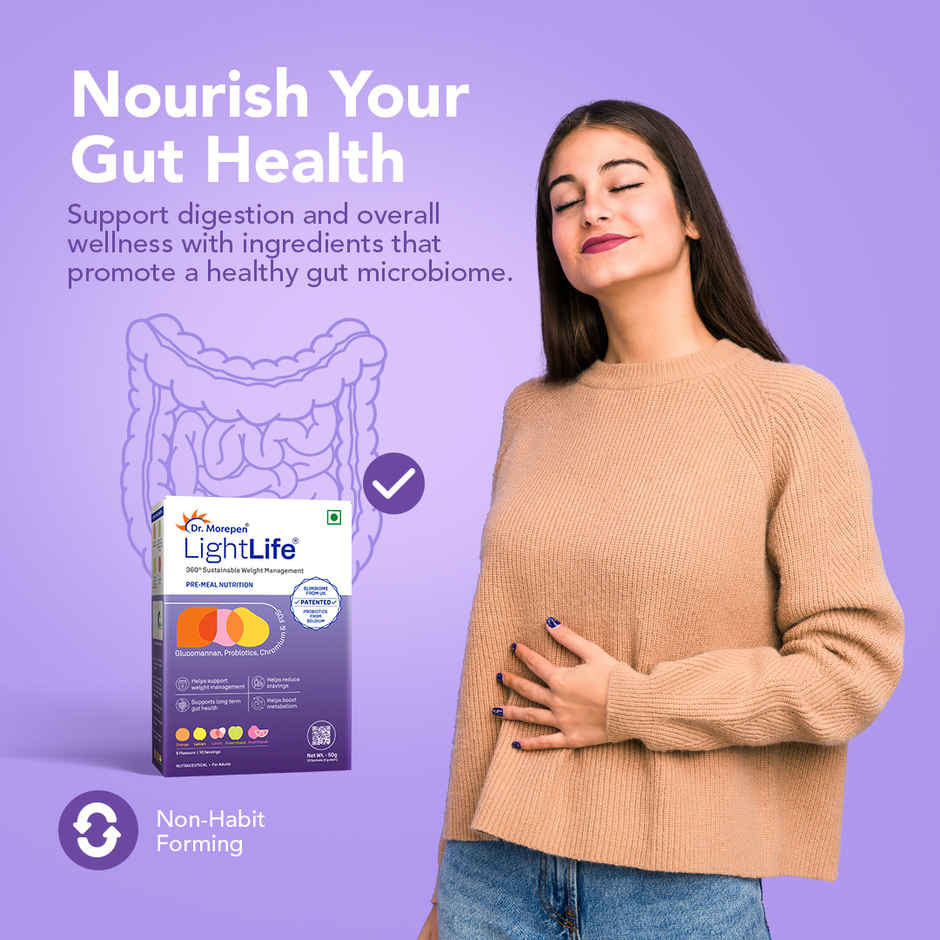 Dr. Morepen LightLife Pre-Meal Nutrition Helps in Weight Management