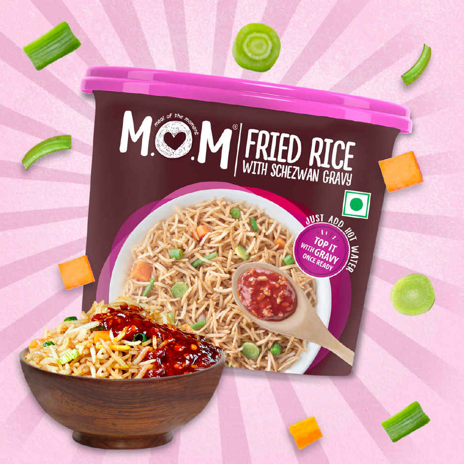 MOM Fried Rice with Schezwan Gravy | Spicy & Ready-to-Eat