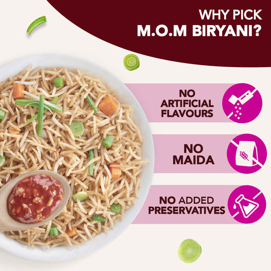 MOM Fried Rice with Schezwan Gravy | Spicy & Ready-to-Eat