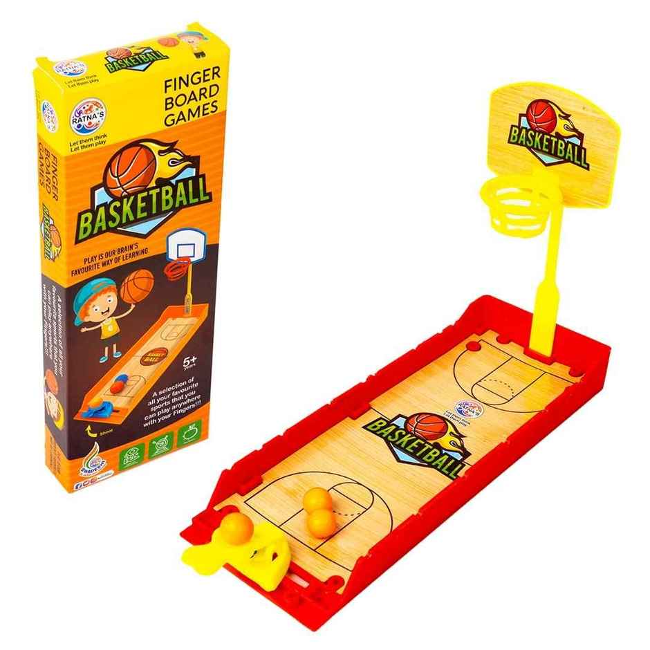 Ratna's Finger Board Basket Ball | Assorted | 5+ Years