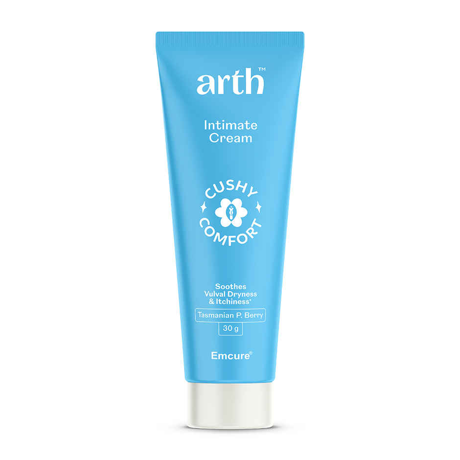 Arth By Emcure Intimate Care Cream | pH 3.5 - 4.5 with Tea Tree Oil | For Dryness & Itch Relief
