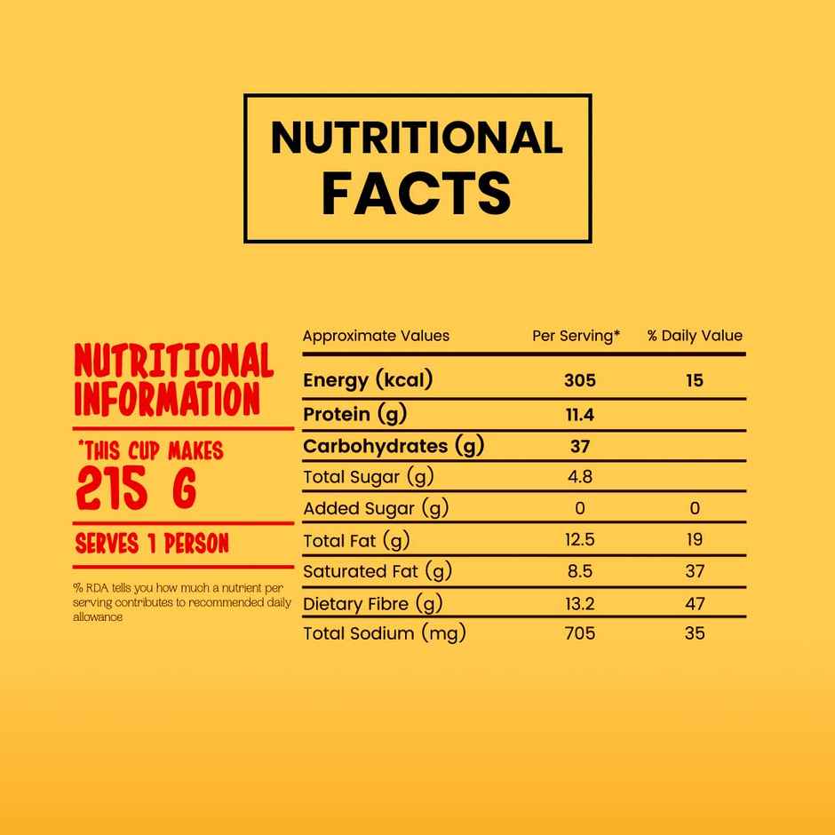 Yu Three Cheese Instant Pasta Cup