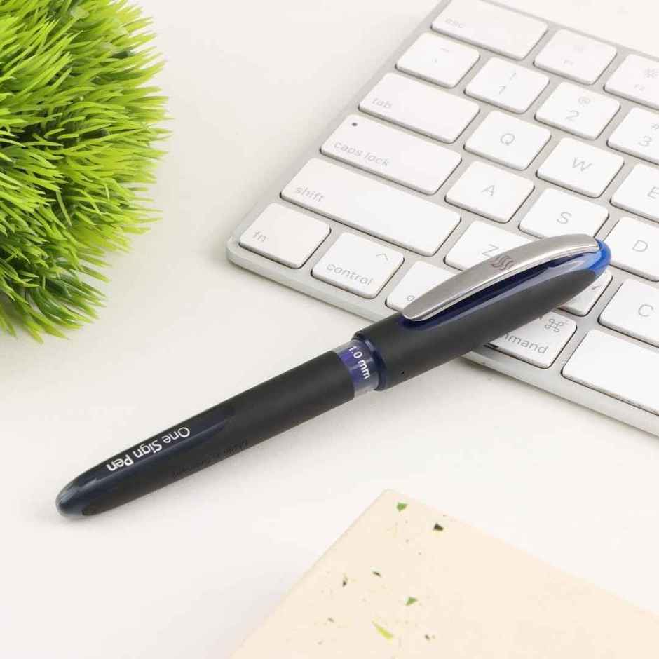 Schneider By Luxor One Sign Roller Ball Pen | Blue | 2000 m writing | Perfect For Signing Documents