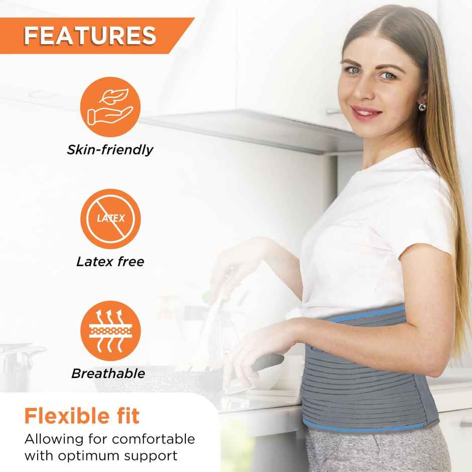 Vissco Lumbocare Lumbo Sacral Belt Grey XL