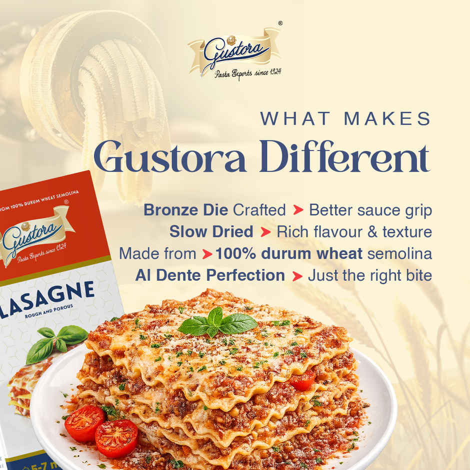 Gustora Lasagne Pasta