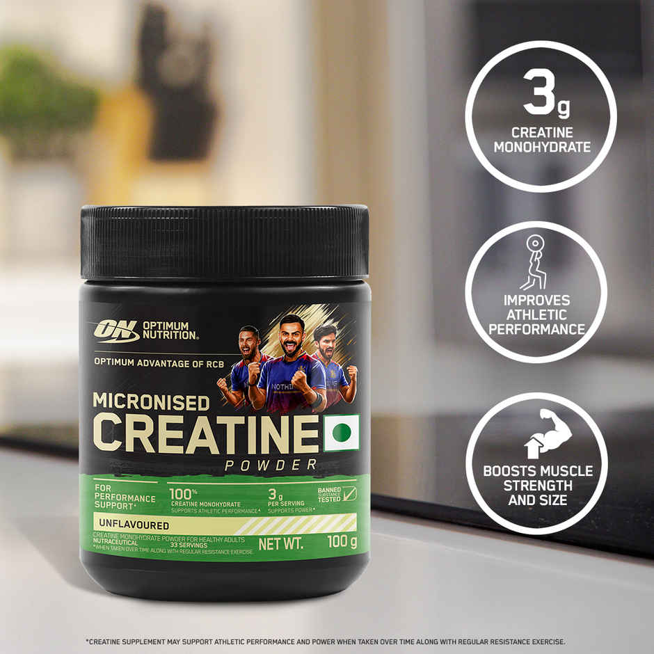 Optimum Nutrition Micronised Creatine Powder Unflavored