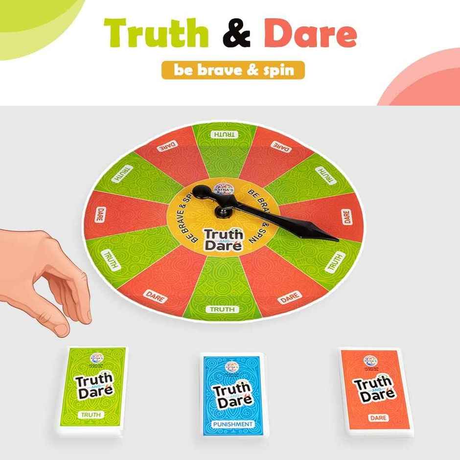 Ratna's Truth And Dare Party Board Game | 5+ years