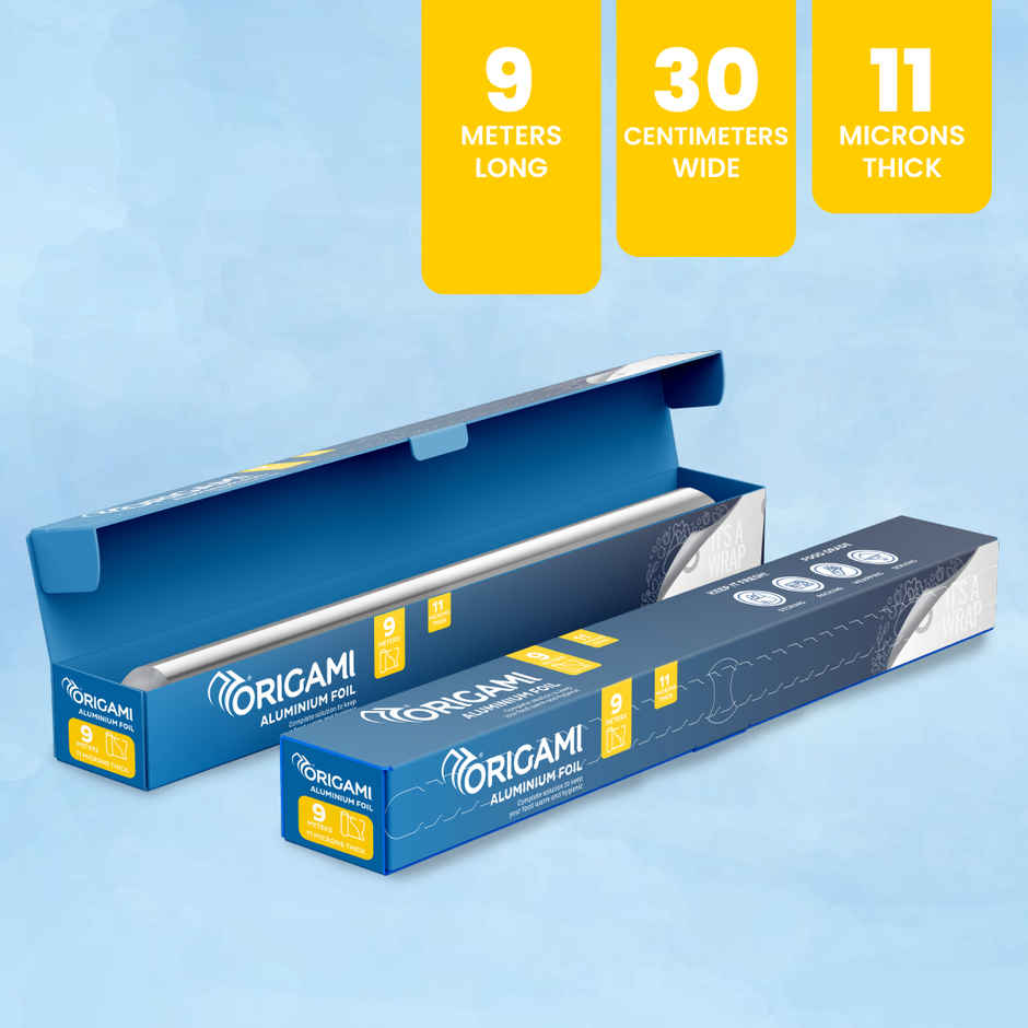 Origami Aluminium Foil | 11 Microns - 9 m x 30 cm